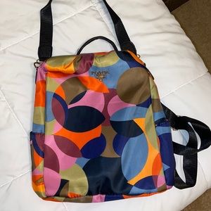 POABA backpack multi color new w/o tags never used. Lot of pockets with zippers